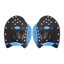 IPENNY Adjustable Swim Paddles Hand Paddles for Swim Training Professional Contoured Swim Training Paddles with Adjustable Strap for Kids Adults Men Women