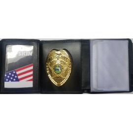 Miami-Dade County Sheriff (Florida) Segeant Cut-Out Tri-Fold money/CC Wallet