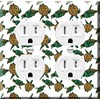 Double Duplex Outlet Cover Wall Plate - Decoratortive Sea Turtle