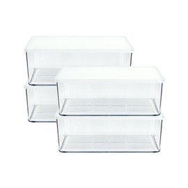 4 Silicook deep extra large (translucent) / 실리쿡 깊은특대(반투명) 4개