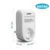 briidea Mains Filter Adapter Plug, Universal Broadband Mains Filter, Healthy