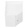 1:12 Dollhouse Corner Cabinet Decorative Robust Exquisite Craftsmanship Simulated Mini