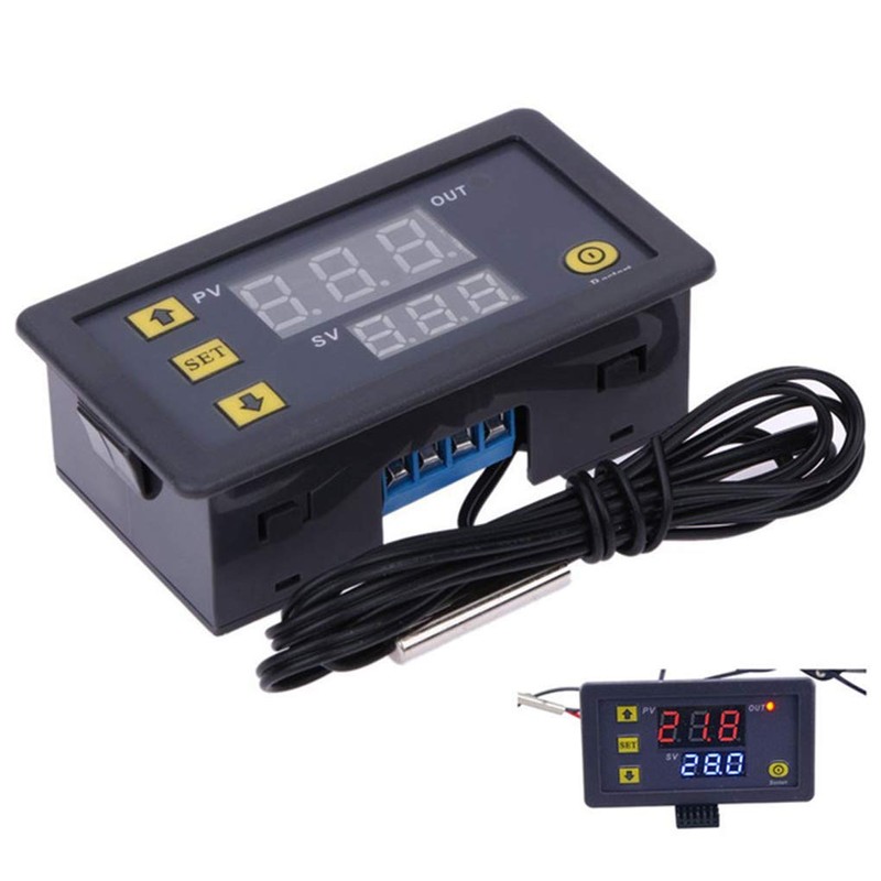 ARCELI 12V 20A W3230 LCD Digital Thermostat Temperature Controller Meter