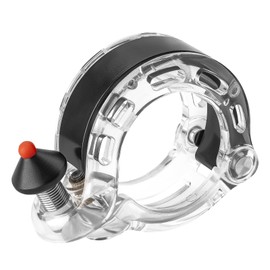 ROCKBROS Bike Bell, Hidden Bicycle Bell with Clear& Long Sound, Durable MTB Bell for 22.2/25.4/31.8 mm Standard Handlebar Size, More Than 102DB, Bike Horn for Adults or Kids Bike