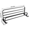 Household Bathroom Toilet Wall Mounted Folding Towel Rack Space Aluminum
