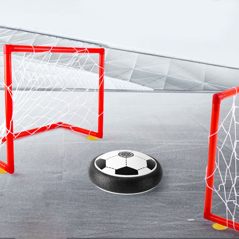 Kids Hover Soccer Ball Toy LED Light Sucktion Cup 2