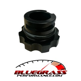 BluegrassPerformance Chevy Oil Cap LS CNC Machined Billet Aluminum Black LS1 LS2 LSX LS Engine