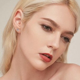 Guinea Pig Earrings Sterling Silver Guinea Pig Stud Earrings Cute Animal Jewelry Gifts for Girls Women