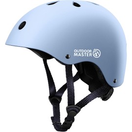 OutdoorMaster Youth & Kids Bike Helmet - Adjustable Multi-Sports Skateboard Helmet with Removable Liners for Balance Bike, Toddler Scooter, One Wheel Hoverboard