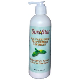 Sun Star Organics Peppermint Liniment MSM Lotion - 8 fl oz