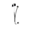 Croydex 2 Pack Over Door Robe Hooks - 2 Pack