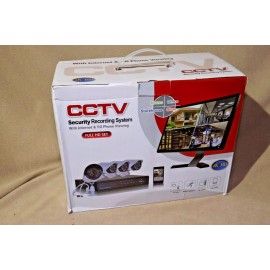 Anspo 1080P Wireless 4Ch Network DVR W/4-Bullet Cameras ASP-AHD305-130KIT-4XVR-B