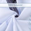 Bonhause Shower Curtain Whale Fish Ocean Shower Curtains for Kids