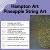 Hampton Art String Art Kit 10"X10"-Pineapple
