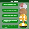 VARACL St Patrick’s Day Party Game, Pin The Coin On