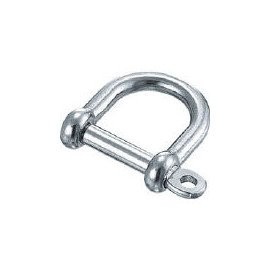 TRUSCO(トラスコ) ステンレス ワイドネジシャックル 長さ72mm内幅48mm TNS-12W