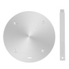 Alnicov 20CM Induction Adapter Plate Stainless Steel Induction Plate Converter