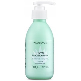 ALOESOVE Mizellenwasser Make Up Entferner 190 ml - Vegan Mizellen Reinigungswasser für Gesicht und Augen - Gesichtsreinigung für alle Hauttypen