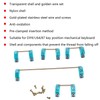 Mechanical Keyboard Stabilizer with GoldPlated Screws Computer Accessory for DIY