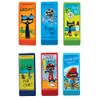 Raymond Geddes Pete The Cat Beveled Erasers for Kids (24
