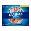 Tampax Pearl Tampons, with LeakGuard Braid, Super Plus Absorbency, Unscented,