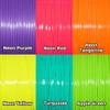 Rexlace Plastic Lacing Multicolor Variety Bundles (6 Pack - Neon)