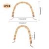PH PandaHall 4pcs Teapot Handle U-Shape Replacement Kung Fu Teapot