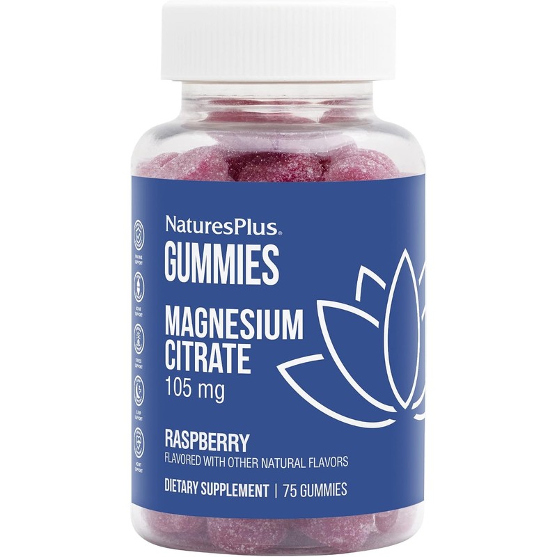 Natures Plus Citrato de magnesio 105 mg gomitas 75 g