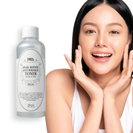 Chamos Snail Snail Hyaluronic Acid Collagen EGF Regeneration Anti-aging Wrinkle Improvement Elasticity Centella asiatica Toner / 달팽이 스네일 히알루론산 콜라겐 EGF 재생 안티에이징 주름개선 탄력 병풀 시카토너