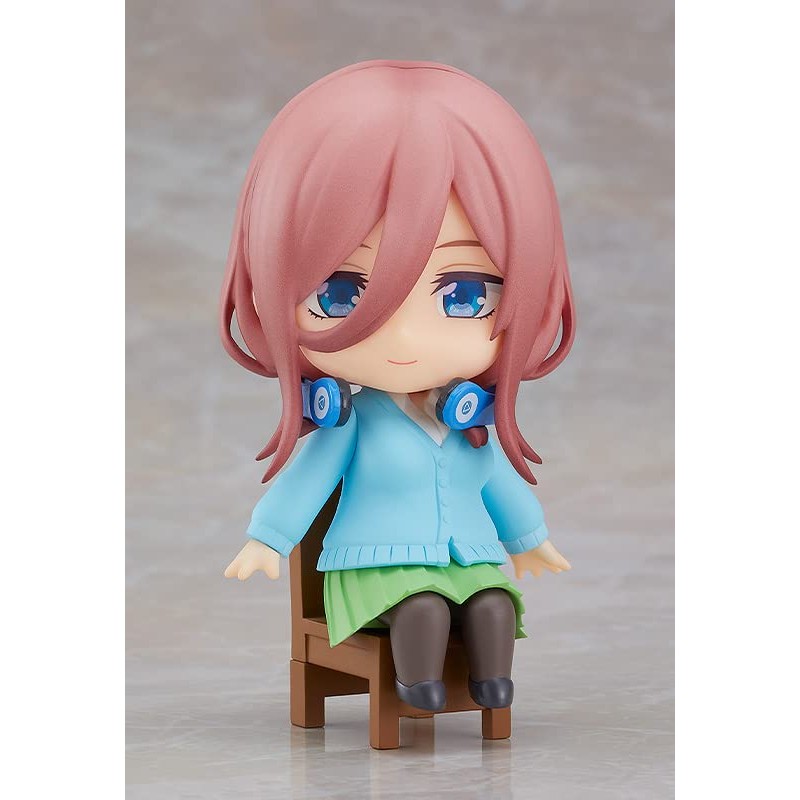 Nendoroid Swacchao! Movie "The Quintuplets" Miku Nakano Non-Scale Plastic Pre-Painted