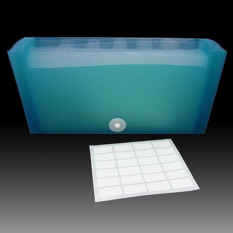 Sekisei Semac Document File Length 3 (A4 3-Fold) , bule