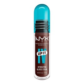 Tinta De Labios Hidratante Lip Iv De Nyx Professional Makeup Mocha Me Wet