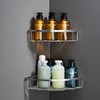 GORDEE [2 Pack] Corner Shower Caddy Organizer, SUS304 Stainless Steel