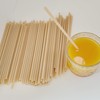 Pack of 400 Disposable Straws Made of Bagasse, 21 cm
