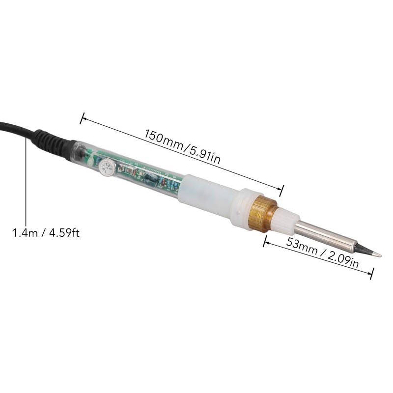Electric Soldering Iron 60W 200‑450℃ Quick Heating Solder Iron Welding