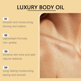Moisturizing Skin Care Oil (Gold, 90ml)