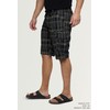 RAW X Mens Belted Cargo Shorts, Relaxed Fit Casual Knee