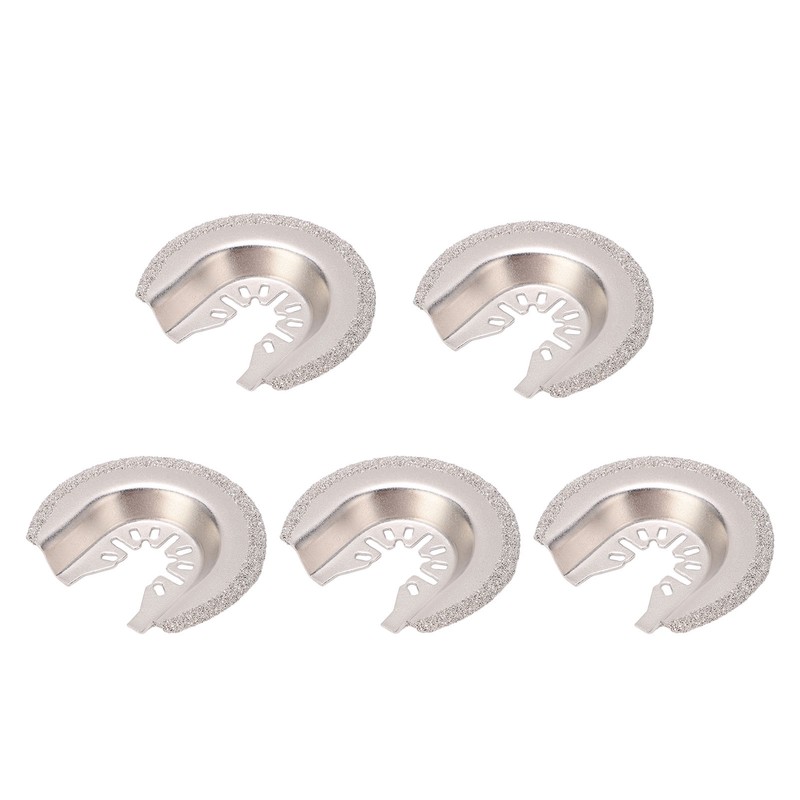 5Pcs Oscillating Saw Blades Universal Diamond Carbide for Tile Grout