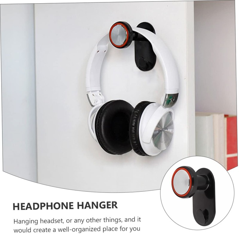 LABRIMP Headphone Hanger Mount Earphone Rack for Desktop Organization Headset