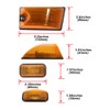 GTINTHEBOX Front Rear Cab Roof light Housing Kit Compatible with