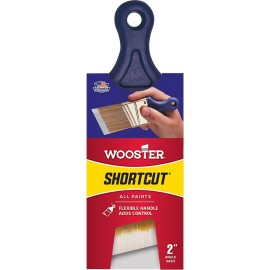 FixtureDisplays Wooster Q3211 2" Firm Nylon Angle Sash Shortcut Paint Brush