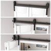 BONIKLUBA 40" Bi-Folding Sliding Barn Door Hardware Track Kit,Smoothly&Quietly,Side Mounted