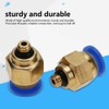 Push-Fit Pneumatic Straight Quick Fitting Adapter for Air Pipe Pneumatic