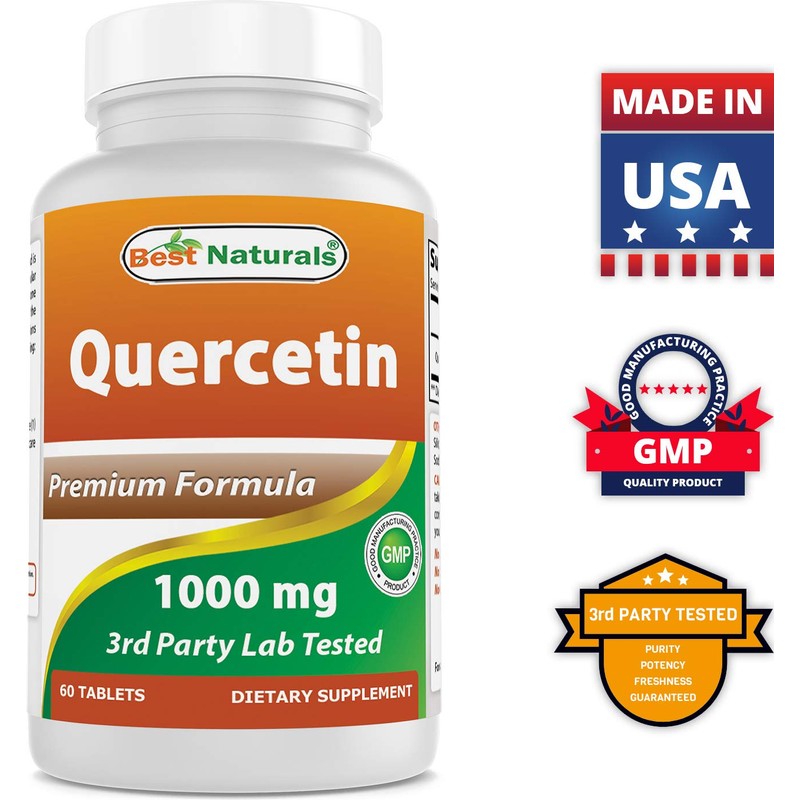Best Naturals Ionic Liquid Zinc & Quercetin 1000 mg