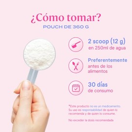B-FIT B Colágeno con Astaxantina, Vitamina B3 y Vitamina C Liposomal, Polvo Sin Azúcar, Sin Sabor, 30 Porciones, 360g