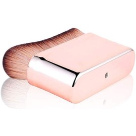 dalishopp Brocha profesional para maquillaje corporal para mezclar base líquida Brocha Kabuki facial de alta densidad para resaltador corporal Bronceador Shimmer Glow Correctores Crema en polvo Brocha