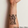 'French Bulldog with Top Hat' Temporary Tattoo - Water Resistant,