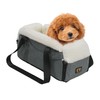 GeerDuo Center Console Dog Car Seat for Small Dogs, Dog