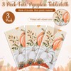 Ziliny 3 Pack Fall Thanksgiving Table Cloths 54 x 108