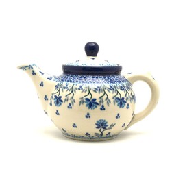 Polish Pottery Teapot - 14 oz. - Clover Field